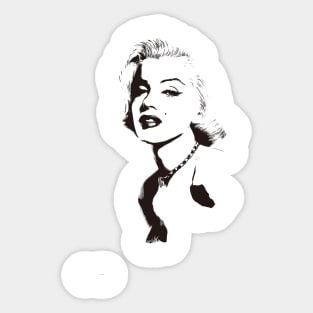 Beautifull lady Sticker